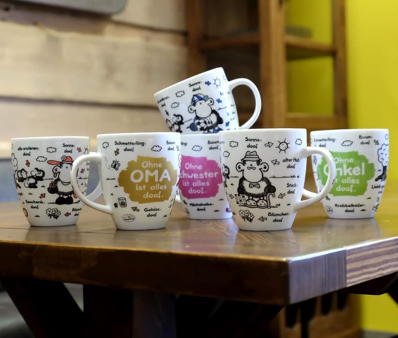 Tasse mit Spruch 