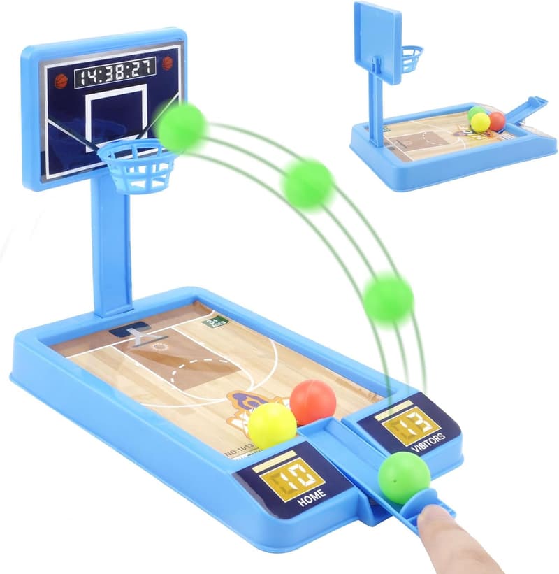 Mini Desktop Basketballspiel für Kinder ab 6 Jahren