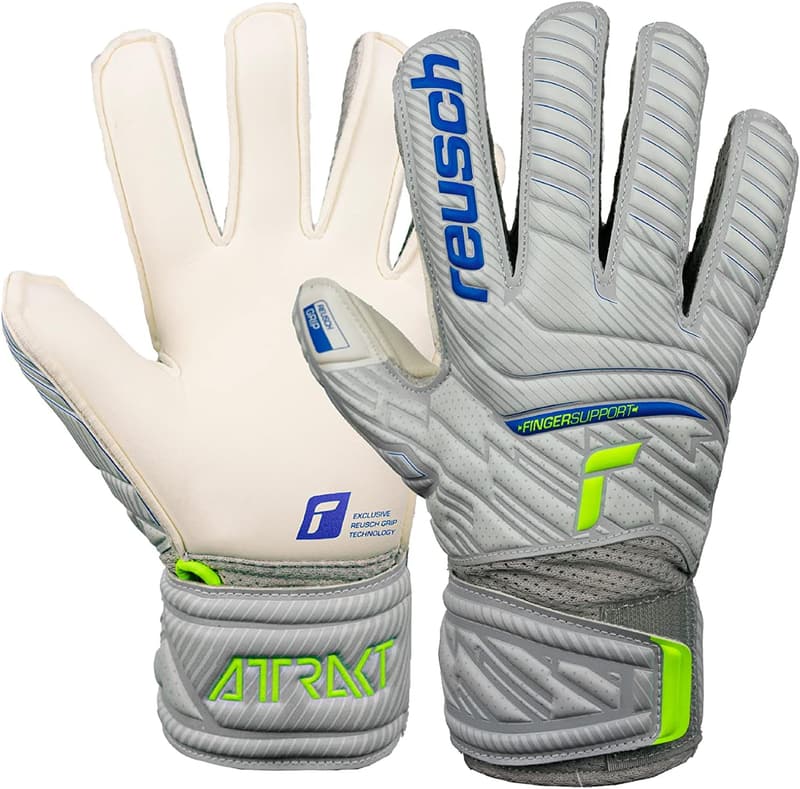Reusch Junior Torwarthandschuhe mit Fingerschutz und Grip