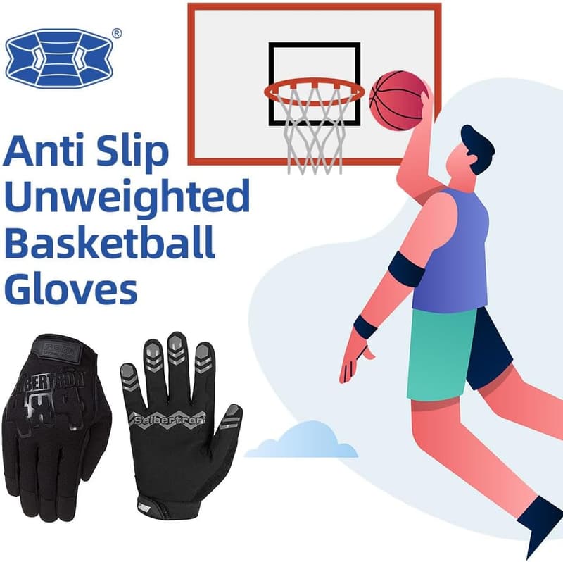 Seibertron Anti-Rutsch Basketballhandschuhe für Trainingszwecke