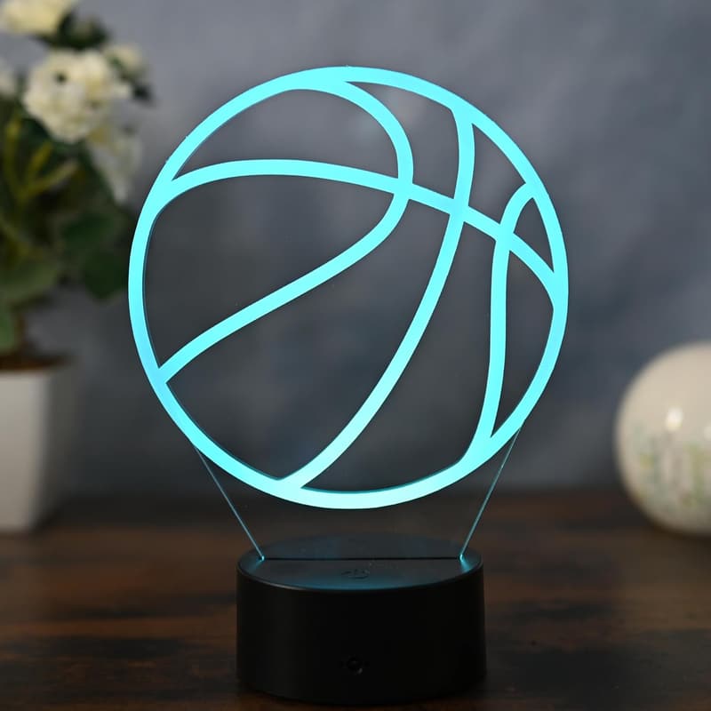 LED Basketball Lampe – Sportdeko und Nachtlicht für Basketballfans