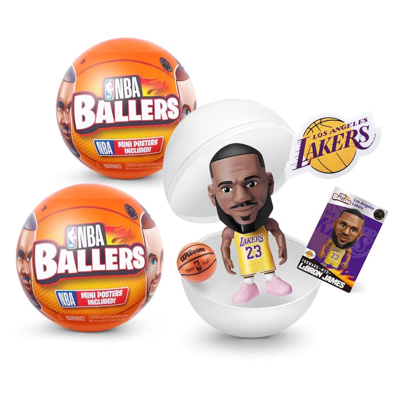 NBA Ballers Sammelfigur von ZURU (5 Überraschungen, 2 Kapseln)
