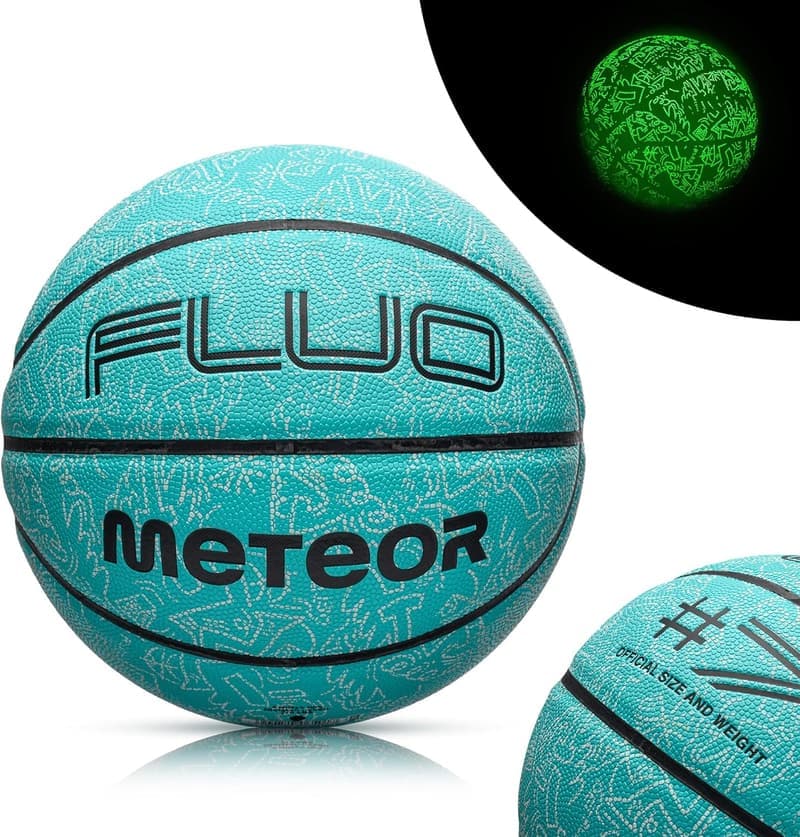 Leuchtender Basketball Größe #7 für Kinder und Jugendliche