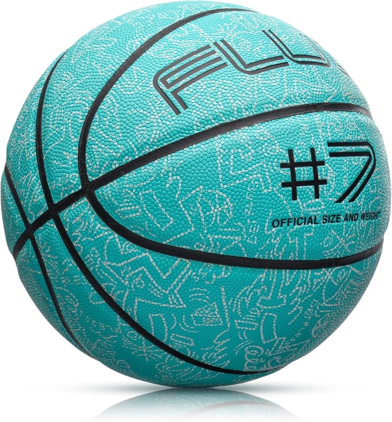 Leuchtender Basketball Größe #7 für Kinder und Jugendliche