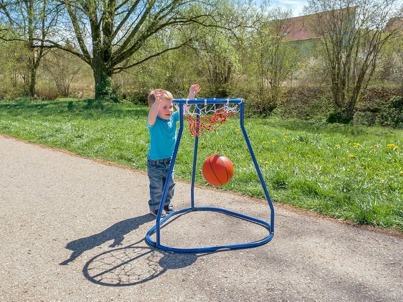 Eduplay 170270 Standbasketballkorb für Outdoors und Schulsport