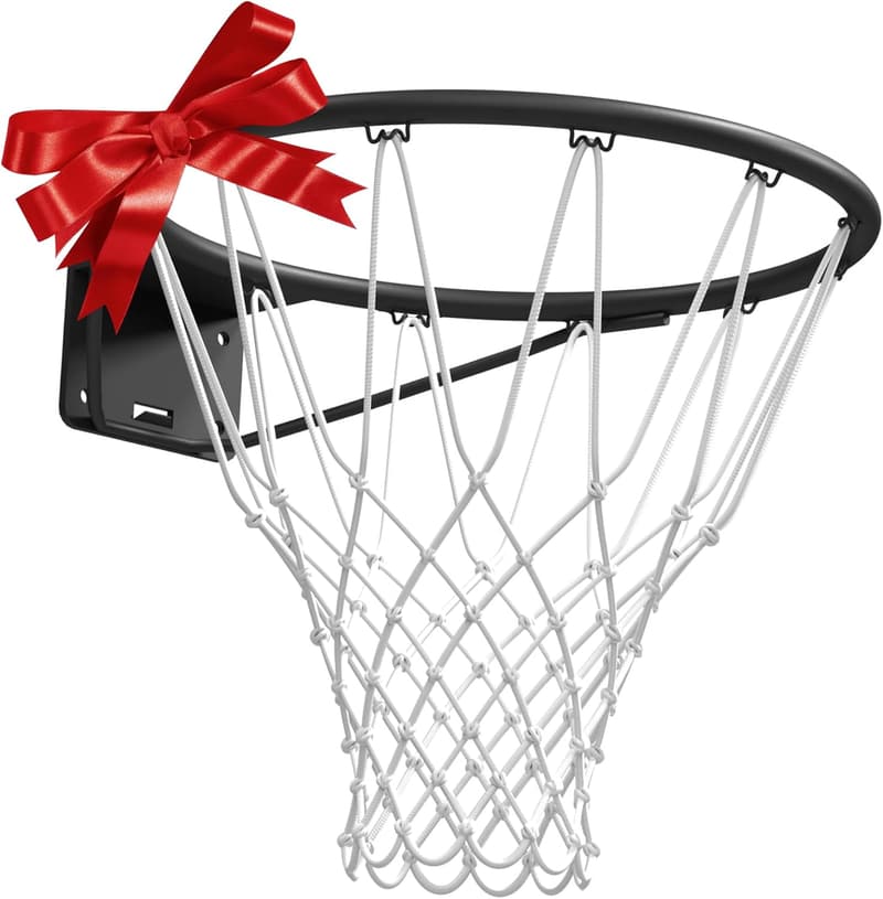 Bee Ball Basketballkorb - Offizielle Größe (45 cm) mit Wandhalterung