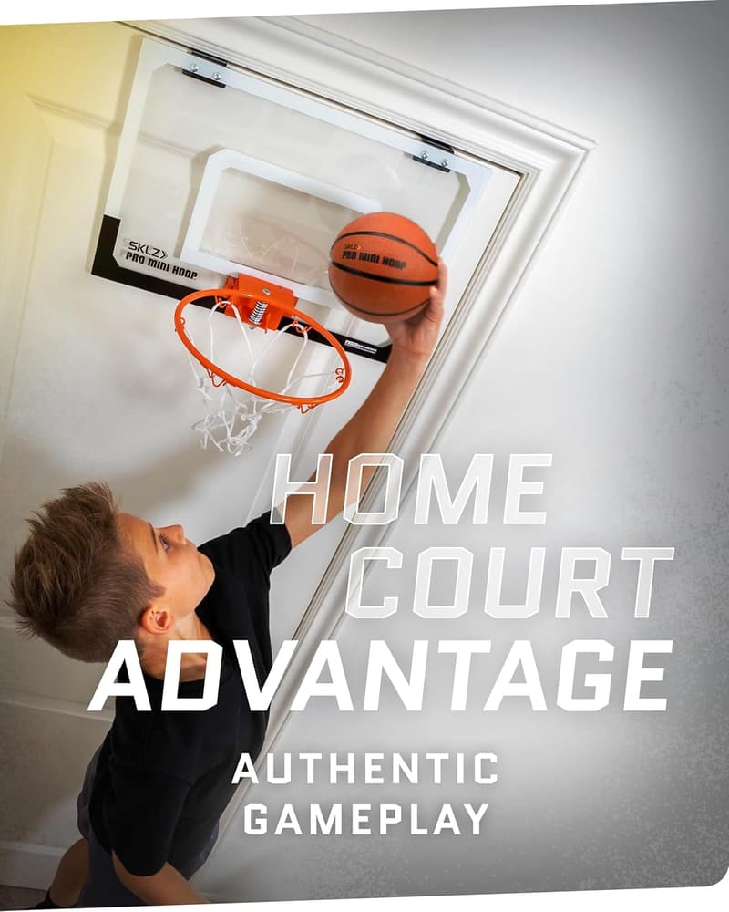 SKLZ Pro Mini Basketballkorb - Indoor Basketball-Set für Kinder