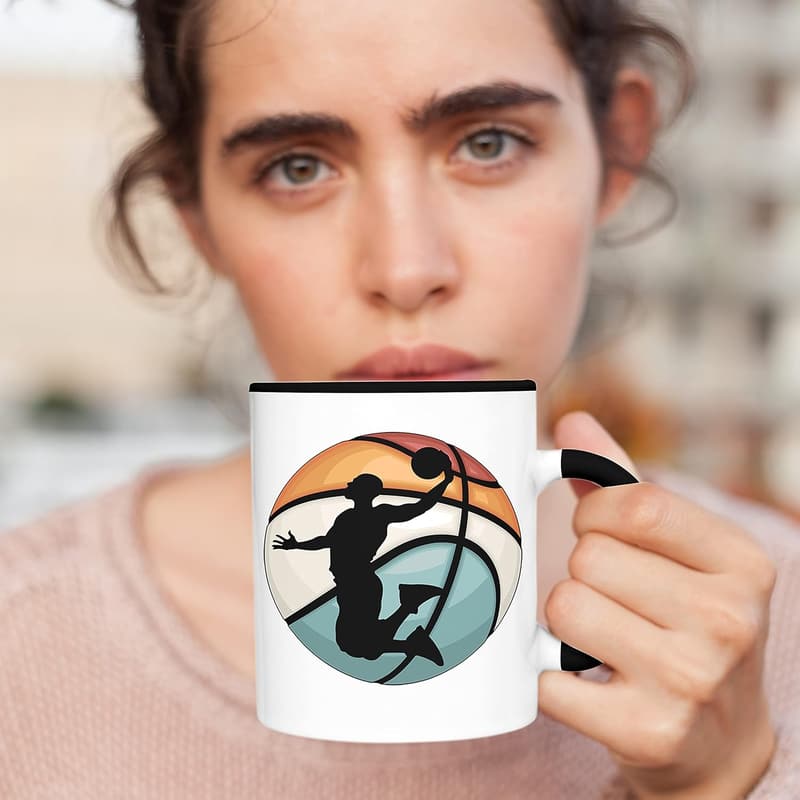 Basketball Tasse für Trainer – Lustiges Geschenk für Basketballspieler