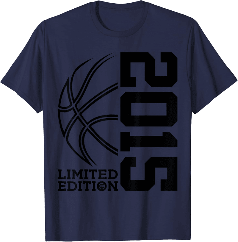 10. Geburtstag Basketball T-Shirt Limited Edition 2015