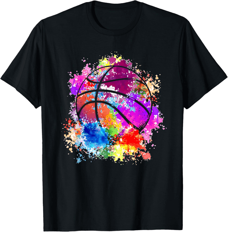 Streetball T-Shirt für Kinder mit Basketball Motiv