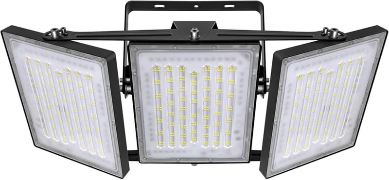 STASUN LED Flutlicht 600W, 60000LM, IP66, verstellbar für Außenbereiche