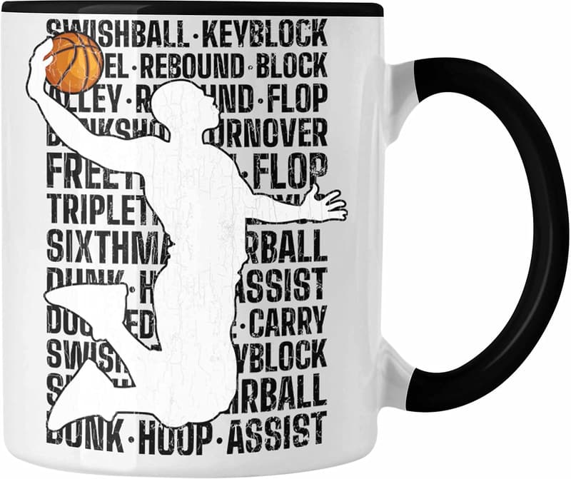 Basketball-Tasse für Trainer – ideales Geschenk für Coaches
