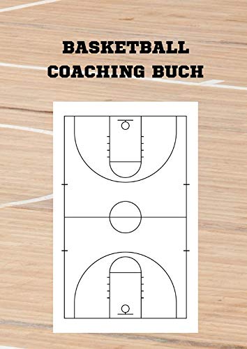 Basketball Coaching Notizbuch im Design eines Coaching Boards