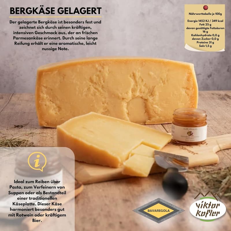 Südtiroler Käse Geschenkekiste mit 5 Variationen und Feigensenf
