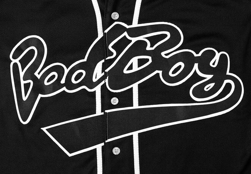 Bad Boy 10 Baseball Trikot für Männer – 90er Jahre Hip Hop Stil