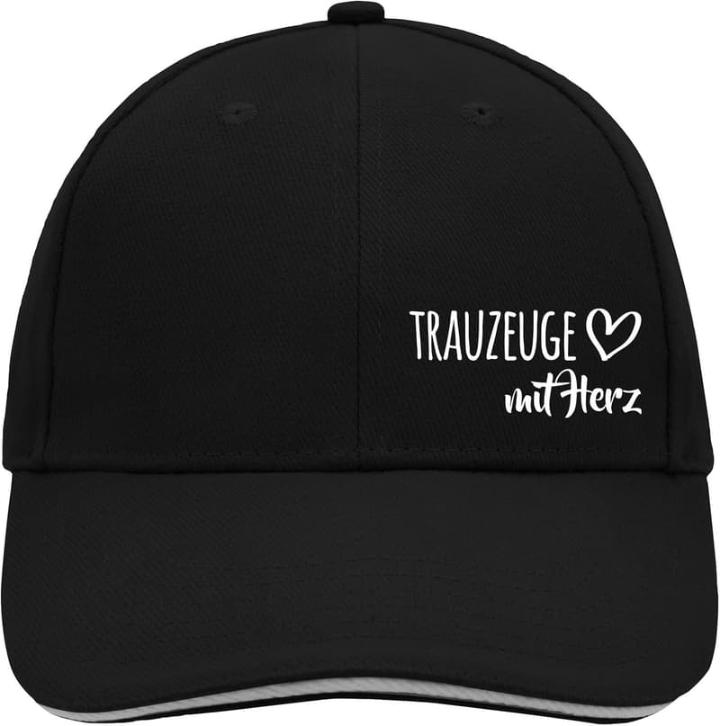 Trauzeuge Mütze mit Herz – Geschenkidee für den Trauzeugen