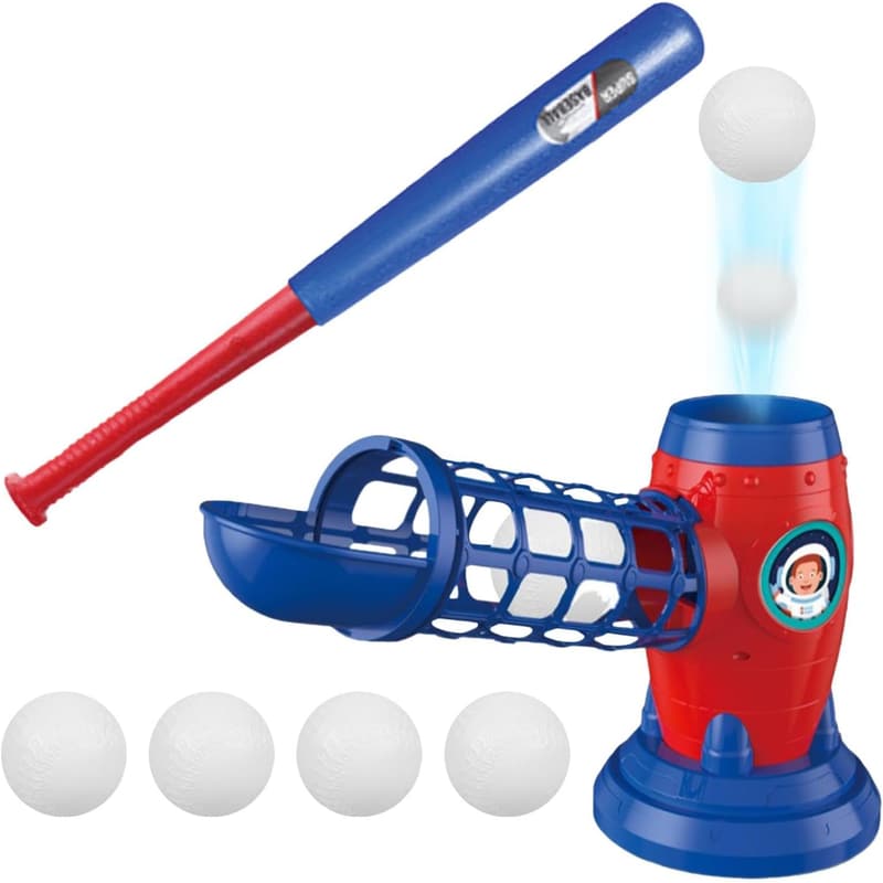 T-Ball Set für Kinder 3-8 Jahre mit Schlagmaschine - Outdoor Spielzeug