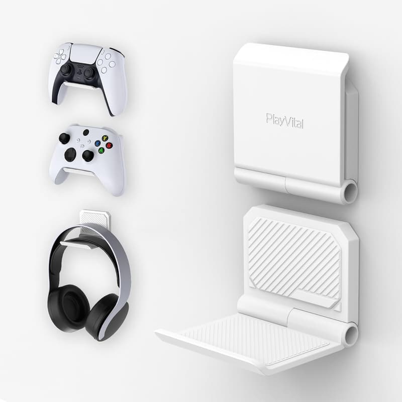 PlayVital FOLD Controller Halterung für PS5/PS4 und Xbox (2 Stück)
