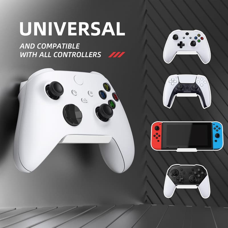 PlayVital FOLD Controller Halterung für PS5/PS4 und Xbox (2 Stück)