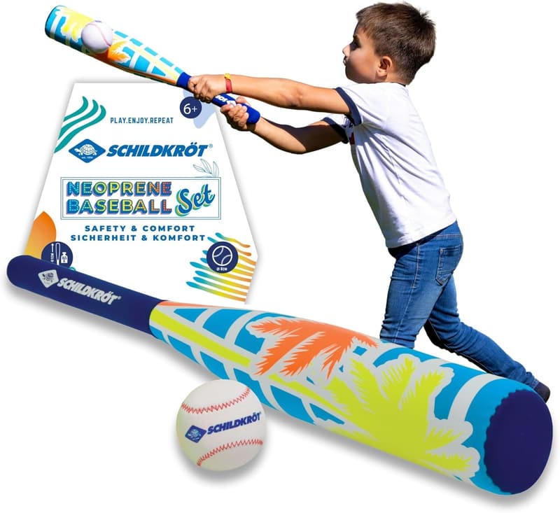 Neopren Baseball Set - Funsport für Kinder und Erwachsene