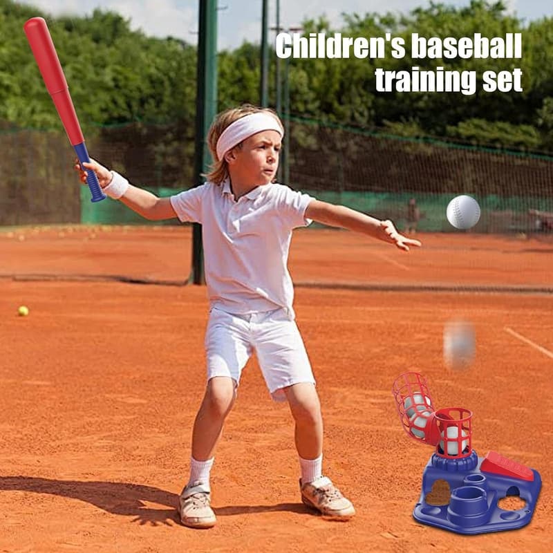 Interaktives 4-in-1 Baseball-Trainingsset für Kinder