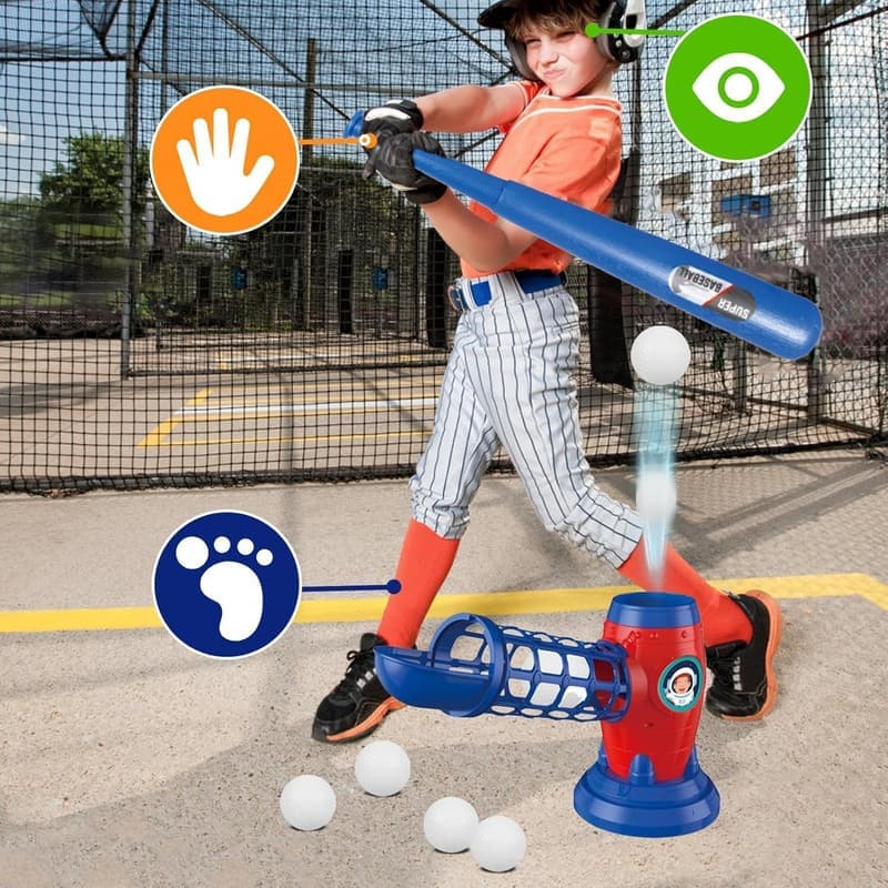T-Ball-Pitching-Maschine für Kinder von 3–8 Jahren