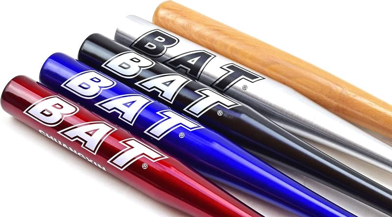 Baseball-Set mit Schläger, Handschuh und Ball für Sportler