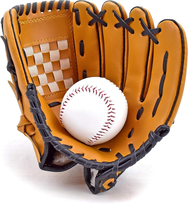 Baseball-Set mit Schläger, Handschuh und Ball für Sportler
