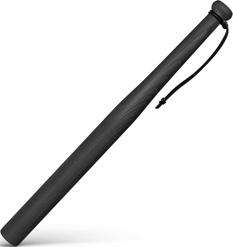Victorer Baseballschläger 59 cm aus Buchenholz mit Paracord-Schlaufe