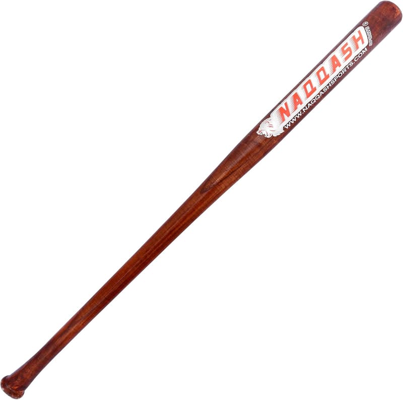Baseballschläger aus Ahornholz, 45,7 cm, leicht für Selbstverteidigung