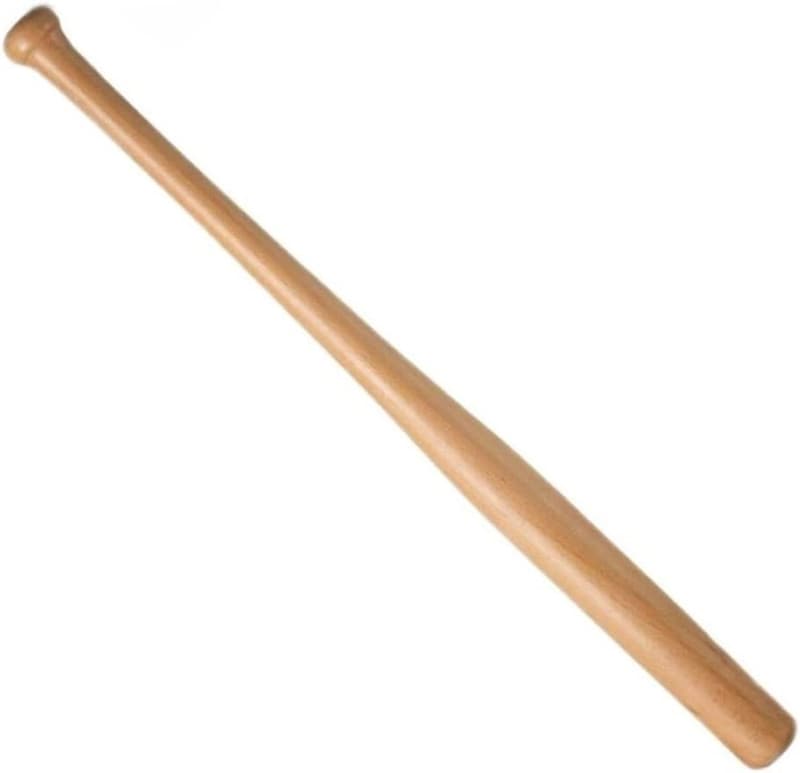 Holz-Baseballschläger in 4 Längen auswählbar