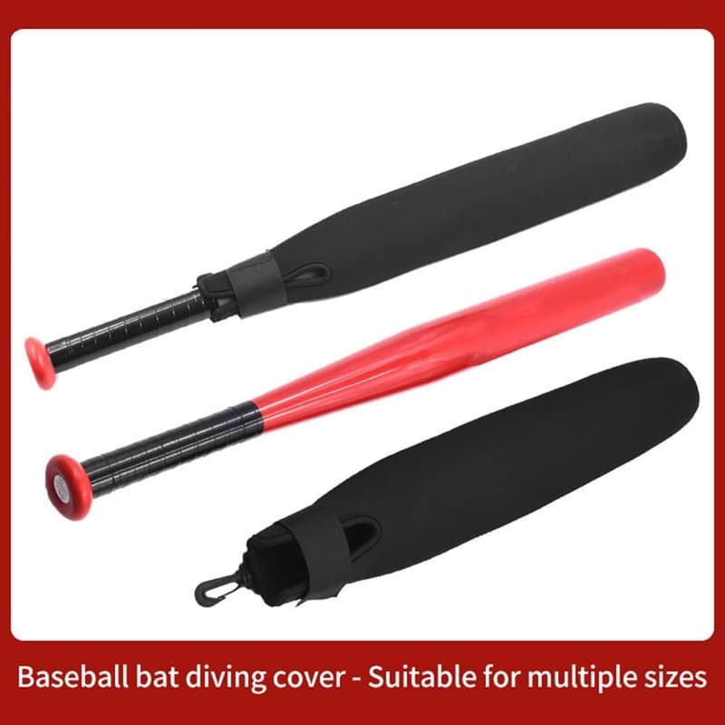 2 Stück Baseballschläger-Schutzhüllen aus langlebigem Material