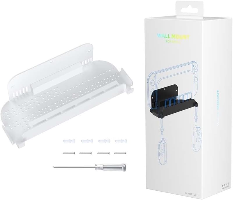 Wandhalterung für Nintendo Switch OLED - Verstellbare Dock-Halterung