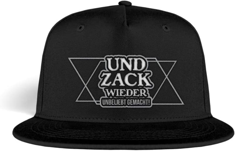 Lustige Bestickte Snapback-Kappe für Herren