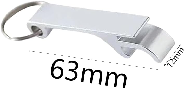 Multifunktionaler Aluminium-Flaschenöffner (2er Set) für Partys