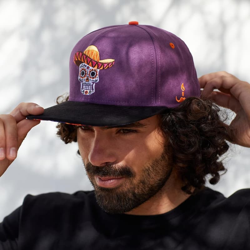 Premium Snapback Cap für Herren, Baseballkappe mit geradem Schirm
