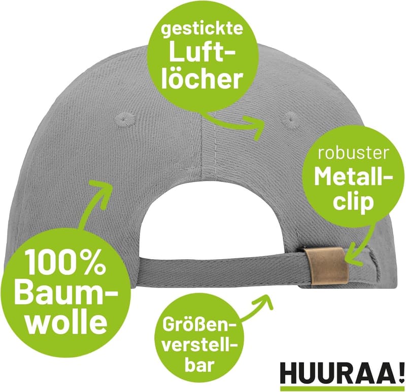 Bierflasche Geschenk - Huuraa Cappy Mütze 