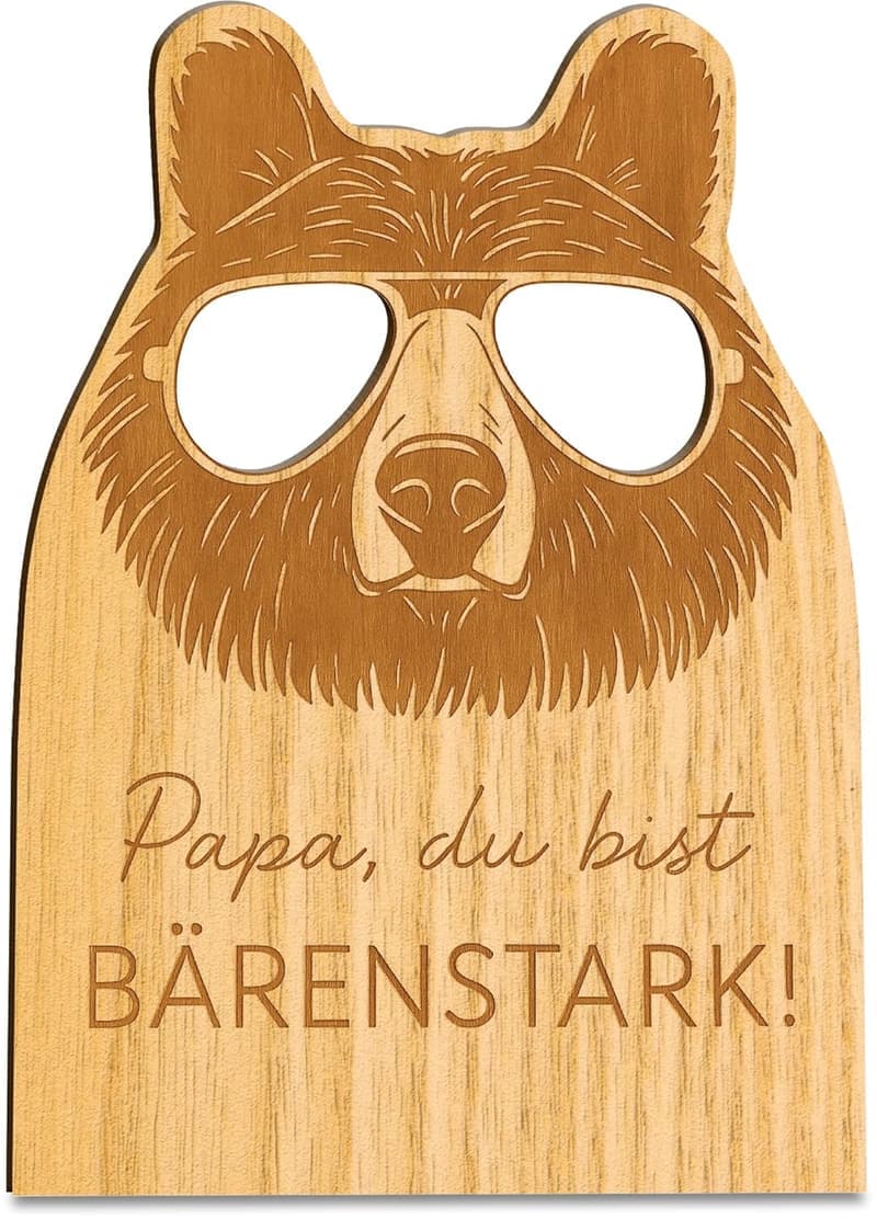 Geschenk zum Vatertag - Personalisierte Überraschung für Papa