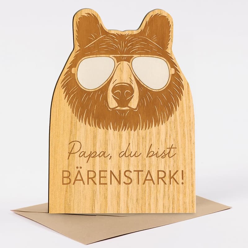 Geschenk zum Vatertag - Personalisierte Überraschung für Papa