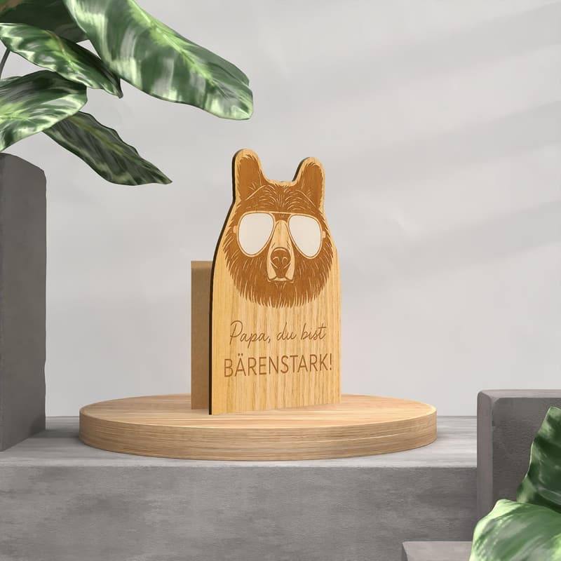 Geschenk zum Vatertag - Personalisierte Überraschung für Papa