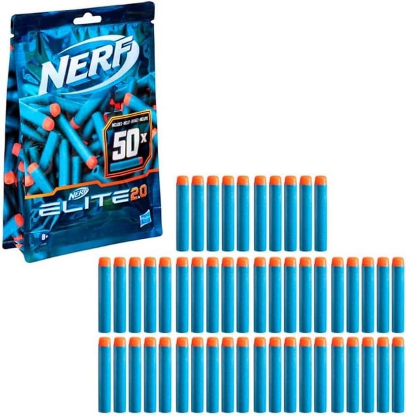 Nerf Elite 2.0 50er Dart Nachfüllpackung für Kinder – 20 Darts