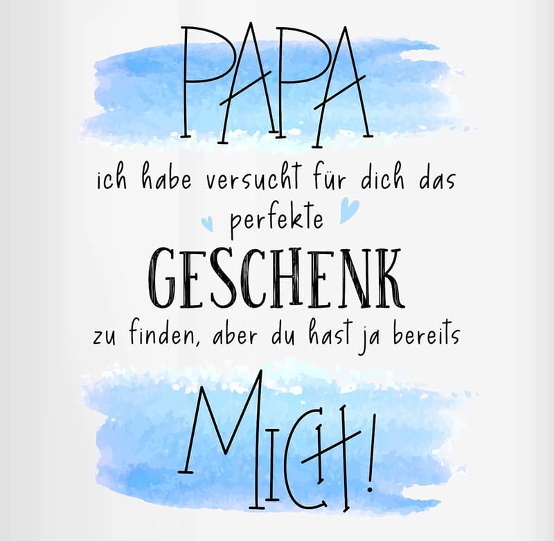 Vatertagsgeschenk: 325 ml Tasse für Papa – perfekte Geschenkidee