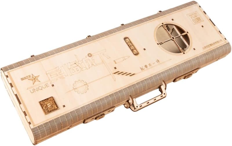 Handgefertigtes 3D Holz-Scharfschützengewehr AWM Modell zum Basteln