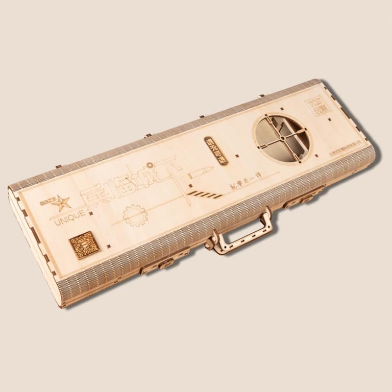 Handgefertigtes 3D Holz-Scharfschützengewehr AWM Modell zum Basteln