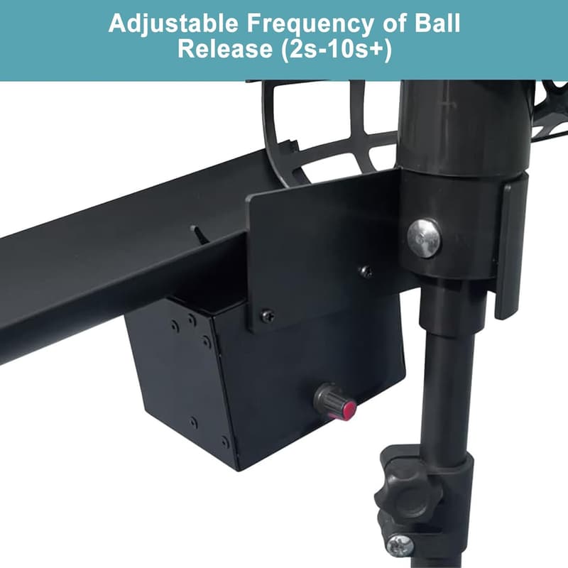 Automatische Tennisball-Pitching-Maschine für Anfänger, einstellbar von 4-6 Fuß