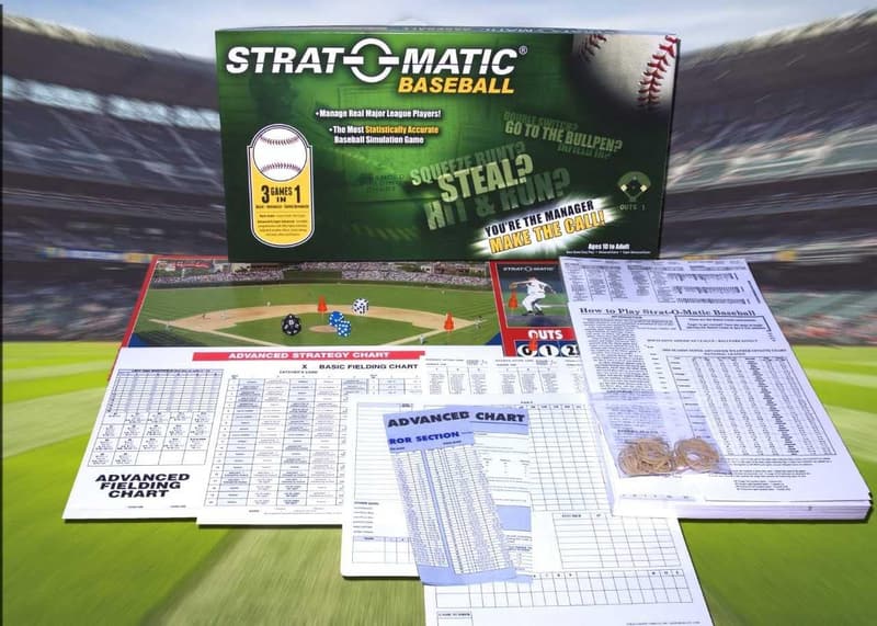 Strat-O-Matic Baseball Hall of Fame Spiel für Baseballfans