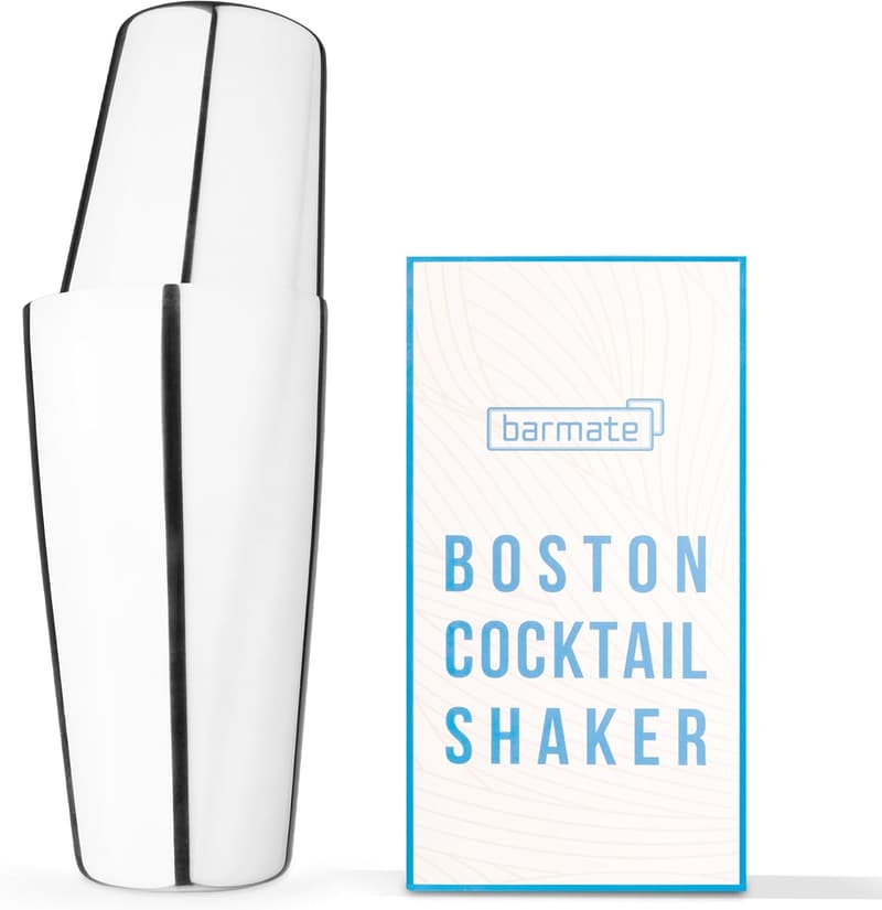 Profi Boston Cocktail Shaker 750ml aus Edelstahl, 2-teilig