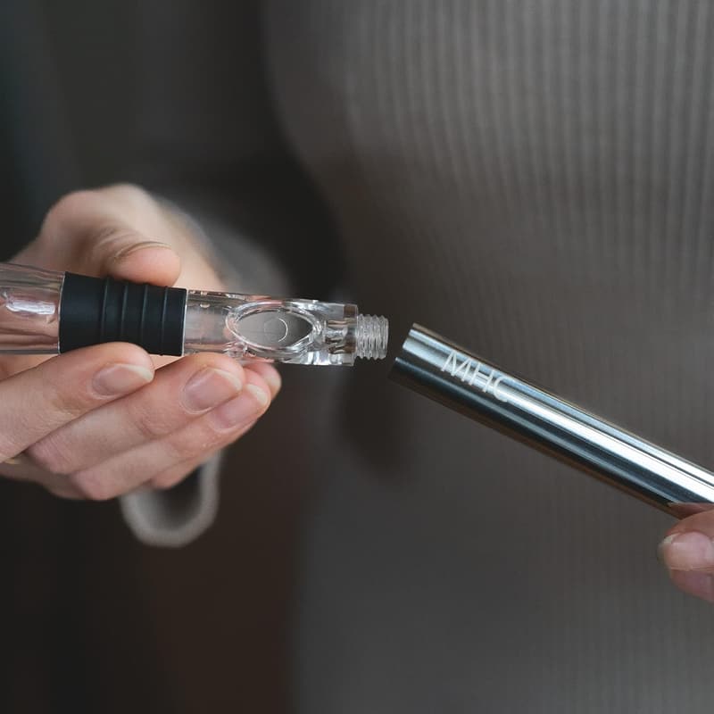 Edelstahl Weinkühlstab mit Ausgießer – ideales Geschenk für Weinliebhaber
