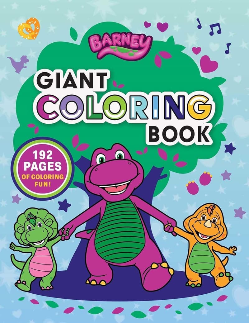 Barney: Riesen Malbuch für Kinder