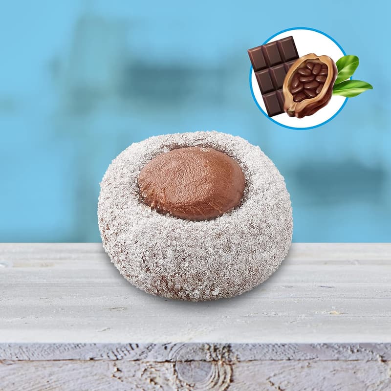 Handgemachte sizilianische Cacao-Mandelgebäcke, gluten- und laktosefrei, 600g
